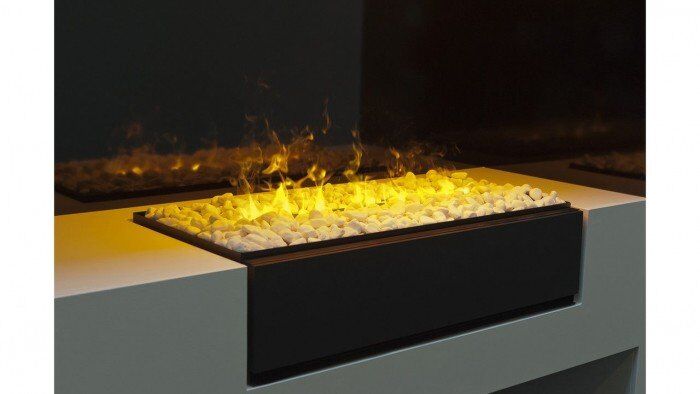 Dimplex Opti-myst Cassette L Pebbles electric fireplace